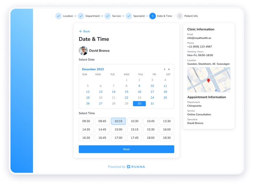 Online Booking Made Effortless